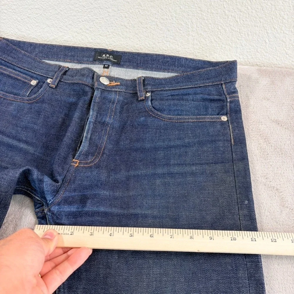 A.P.C. Petit New Standard Japanese‎ Selvedge Jeans Blue Men 32x34 Slim Straight